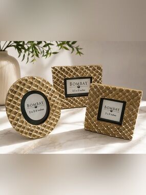 Vintage Bombay Company Miniature Frame - Set Of 3
